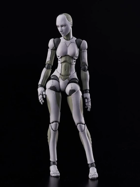 1000toys (Sen-Toys) 1/12 TOA Heavy Industries Synthetic Human (Female) Green / White Action Figure