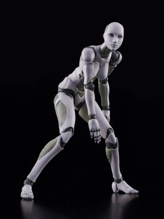 1000toys (Sen-Toys) 1/12 TOA Heavy Industries Synthetic Human (Female) Green / White Action Figure