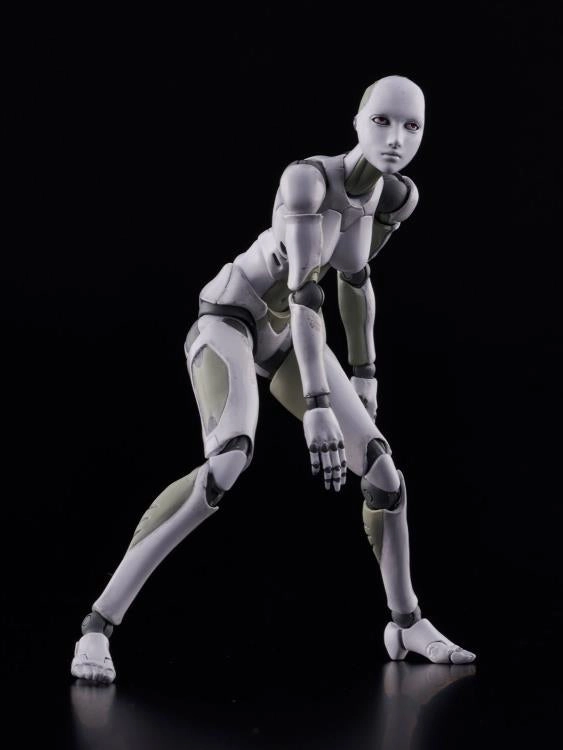 1000toys (Sen-Toys) 1/12 TOA Heavy Industries Synthetic Human Green / White Action Figure (2nd Production)