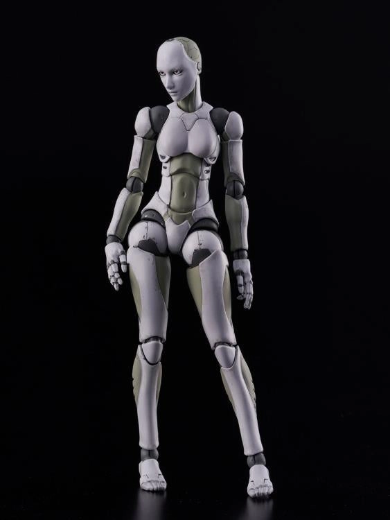 1000toys (Sen-Toys) 1/12 TOA Heavy Industries Synthetic Human Green / White Action Figure (2nd Production)