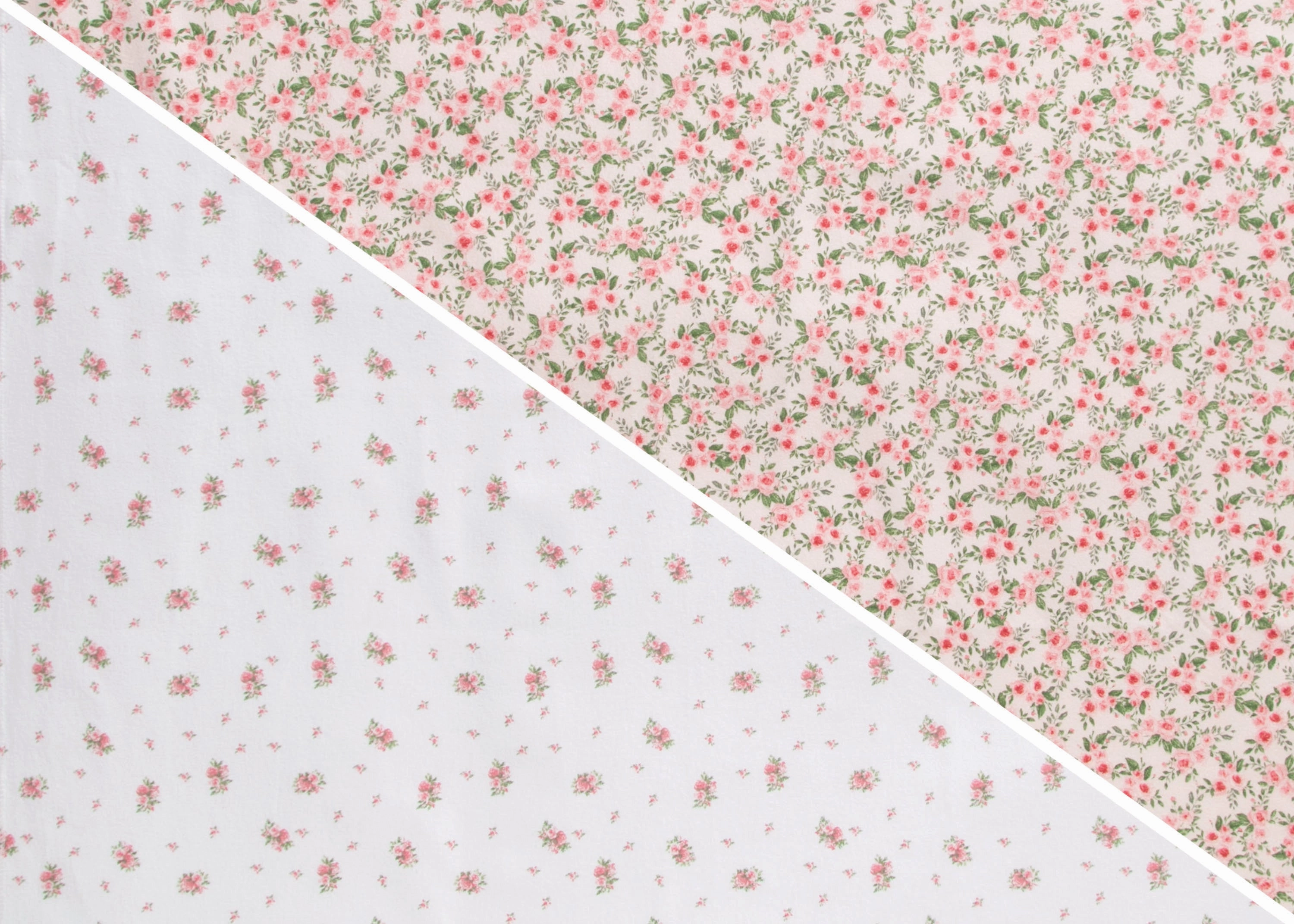 100% Cotton Flannel Baby Receiving Blankets - 2 Pack
