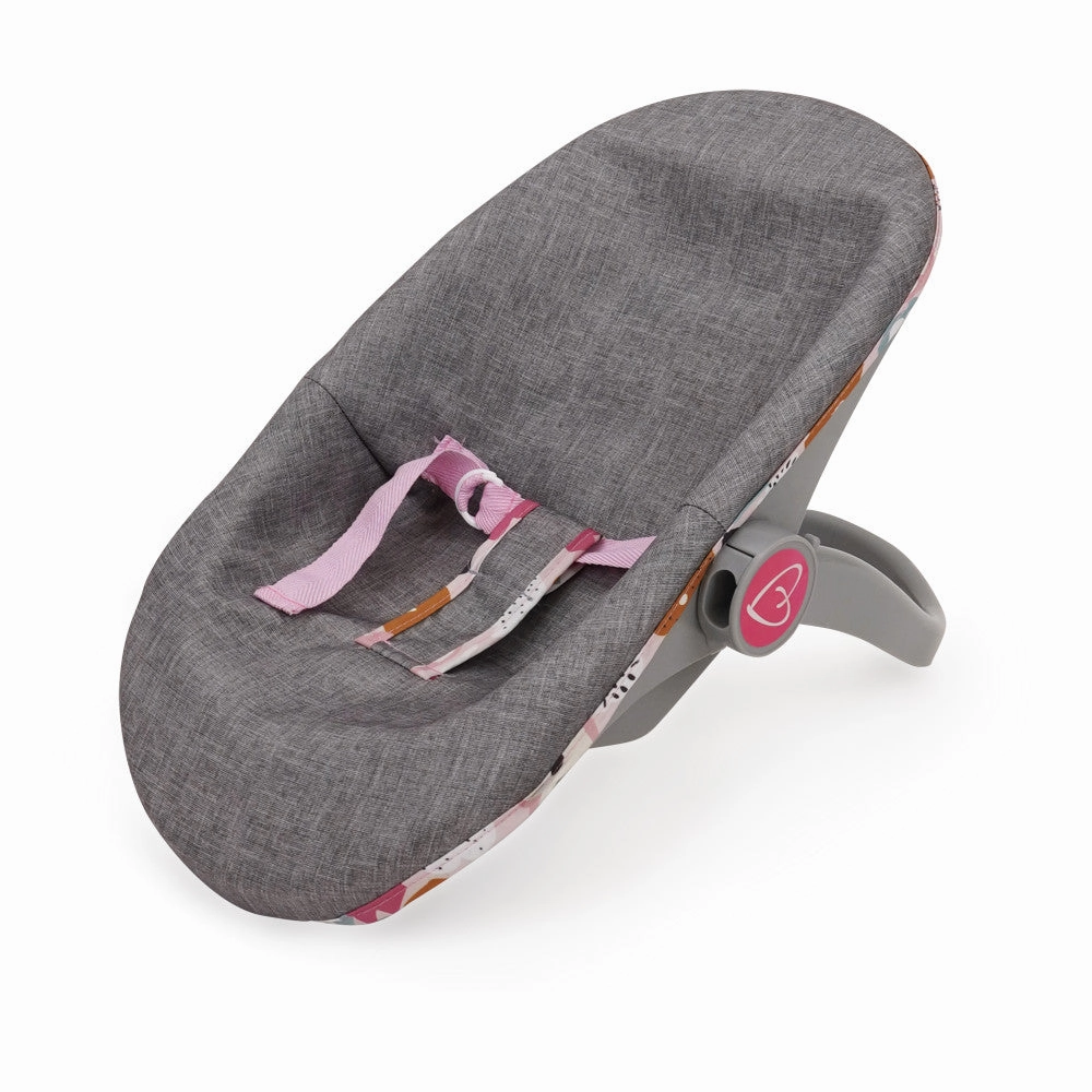 509 Crew Melange Flora 3-in-1 Doll Car Seat - Vibrant Play Accessory for Kids 3 