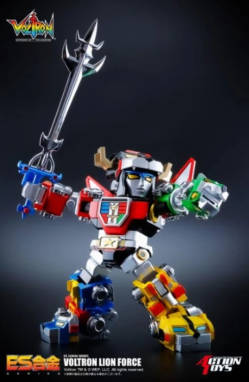 Action Toys ES Gokin ES-25 Voltron: Defender of the Universe Voltron Lion Force Die-Cast Action Figure