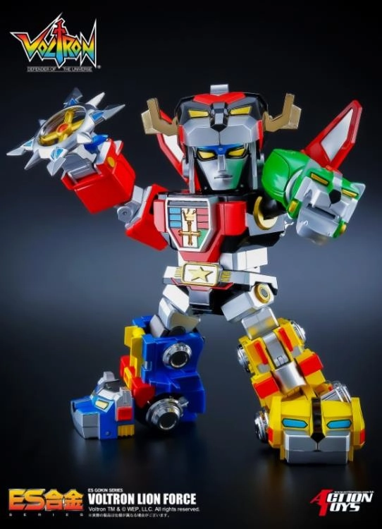 Action Toys ES Gokin ES-25 Voltron: Defender of the Universe Voltron Lion Force Die-Cast Action Figure