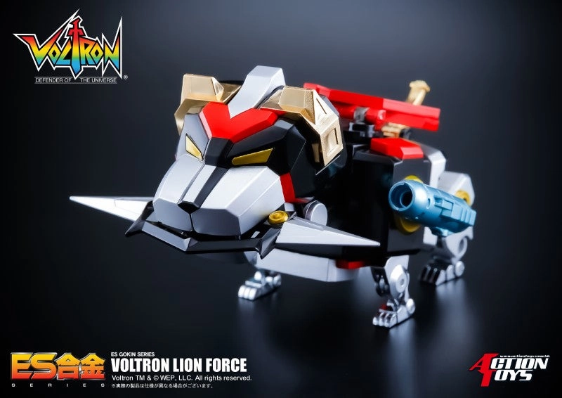 Action Toys ES Gokin ES-25 Voltron: Defender of the Universe Voltron Lion Force Die-Cast Action Figure