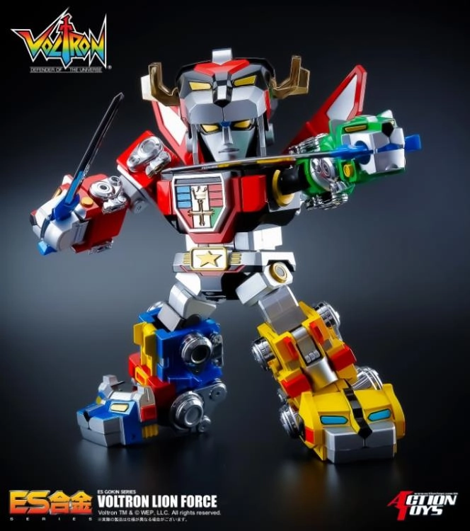 Action Toys ES Gokin ES-25 Voltron: Defender of the Universe Voltron Lion Force Die-Cast Action Figure