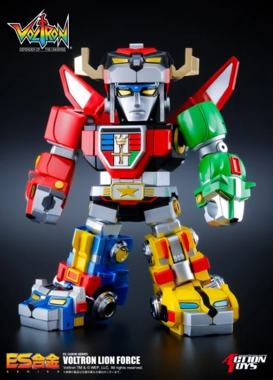 Action Toys ES Gokin ES-25 Voltron: Defender of the Universe Voltron Lion Force Die-Cast Action Figure