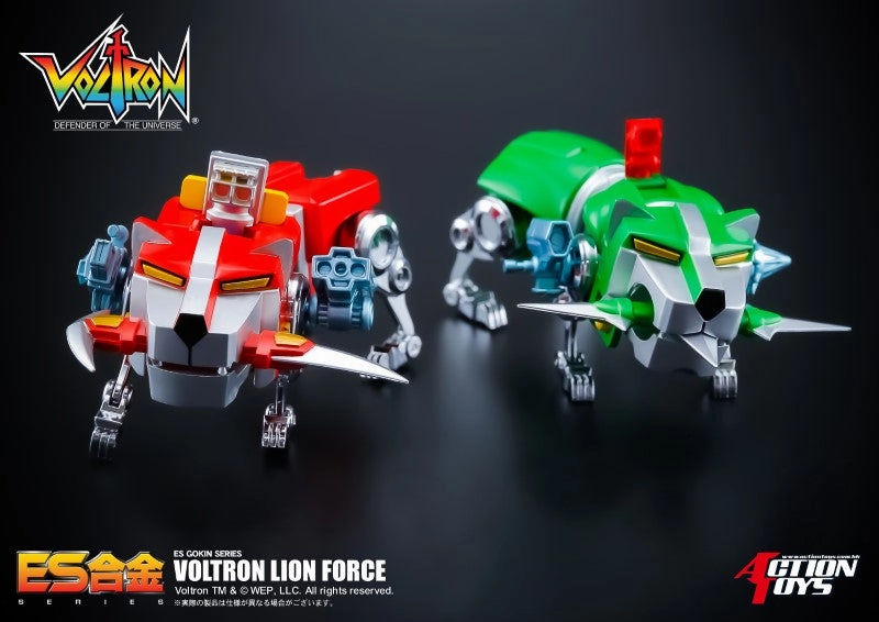 Action Toys ES Gokin ES-25 Voltron: Defender of the Universe Voltron Lion Force Die-Cast Action Figure