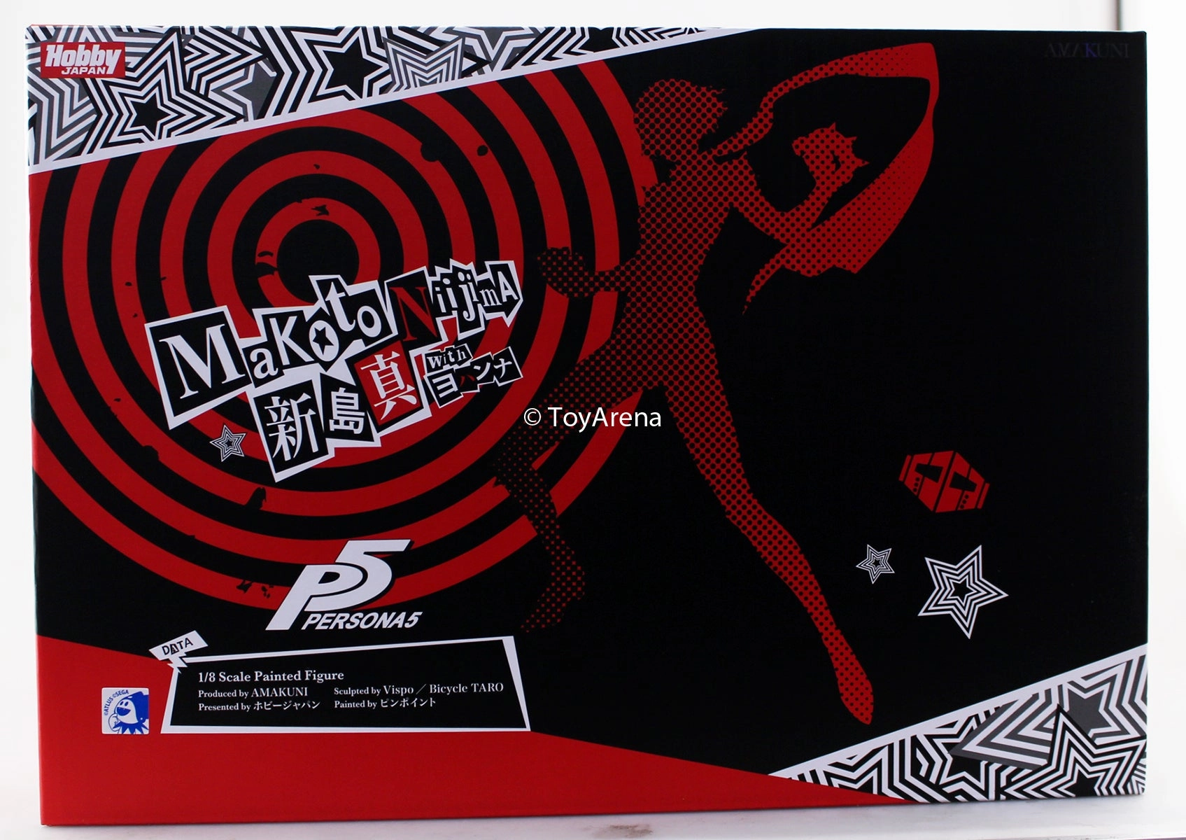 Amakuni 1/8 Persona 5 Makoto Niijima with Johanna Phantom Thief Version Scale Statue Figure