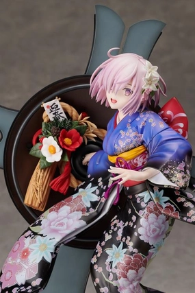 Aniplex 1/7 Fate/ Grand Order Mash Kyrielight (Grand New Year Kimono Ver.) Scale Statue Figure
