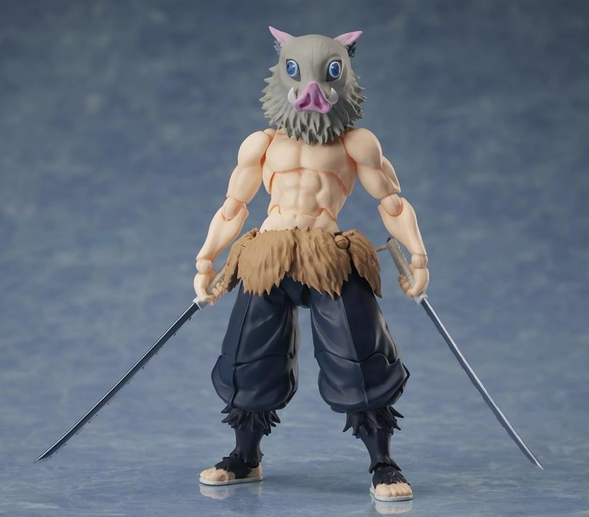 Aniplex BUZZmod 1/12 Demon Slayer: Kimetsu no Yaiba Inosuke Hashibira Scale Action Figure