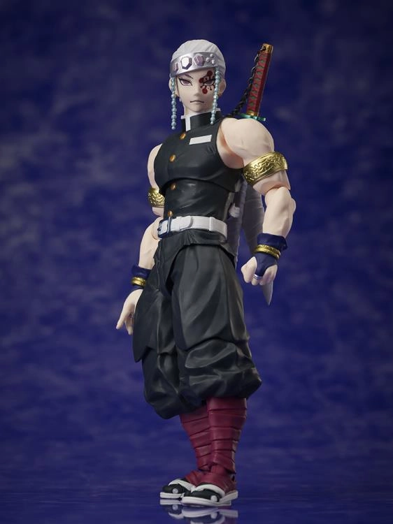 Aniplex BUZZmod 1/12 Demon Slayer: Kimetsu no Yaiba Tengen Uzui Scale Action Figure