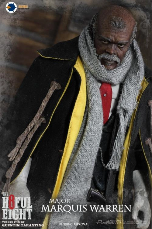 Asmus 1/6 The Hateful Eight "The Bounty Hunter" Major Marquis Warren Sixth Scale Figure