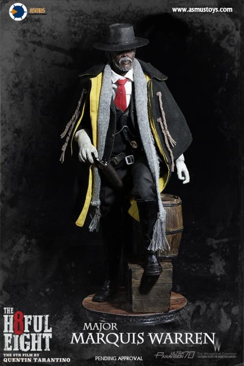 Asmus 1/6 The Hateful Eight "The Bounty Hunter" Major Marquis Warren Sixth Scale Figure