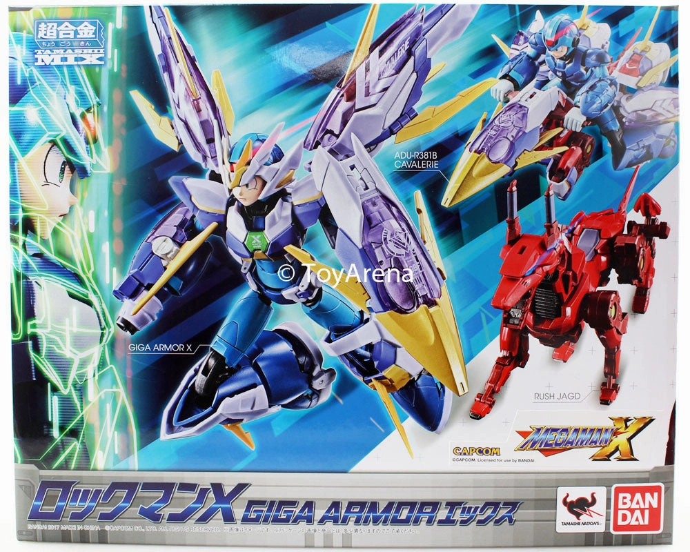 Bandai Chogokin Megaman X Giga Armor X Ver Kanetake Ebikawa Diecast
