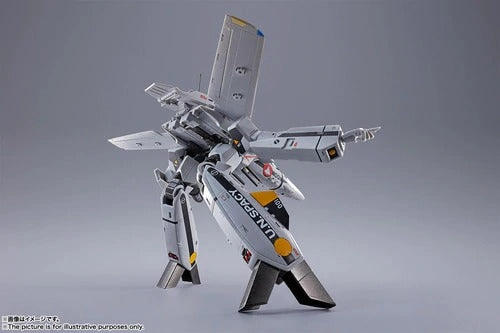 Bandai DX Chogokin Macross VF-1S Valkyrie Roy Focker Special Action Figure w/ 1st Release Bonus