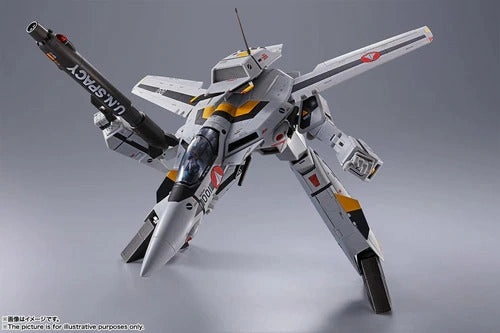 Bandai DX Chogokin Macross VF-1S Valkyrie Roy Focker Special Action Figure w/ 1st Release Bonus