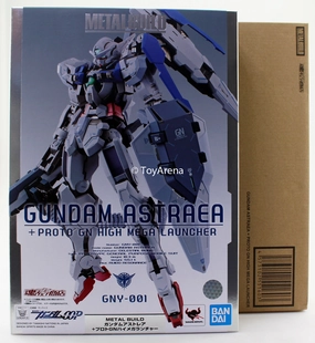 Bandai Metal Build Gundam 00 Astraea   Proto GN High Mega Launcher Exclusive Action Figure