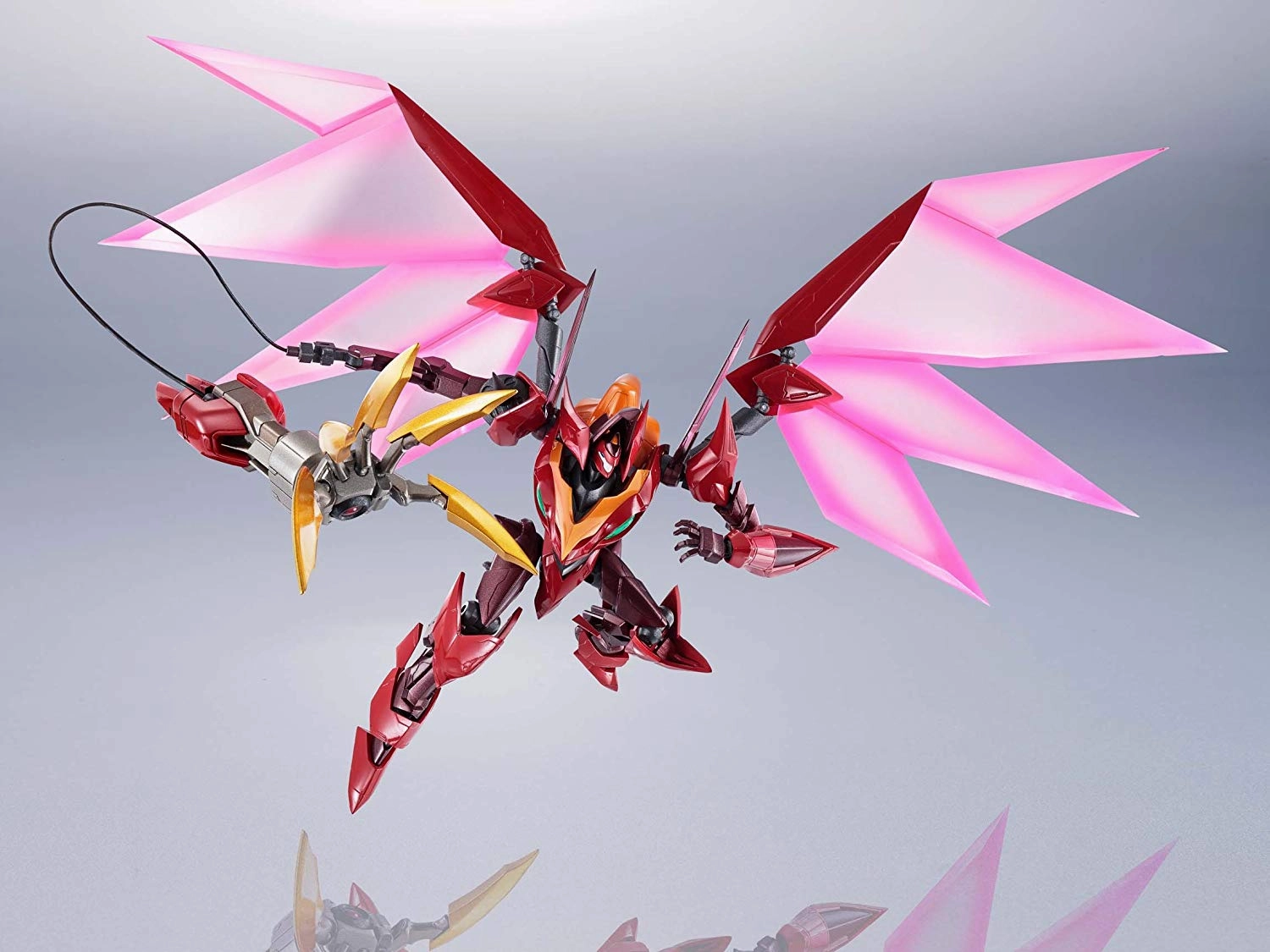 Bandai Metal Robot Spirits Code Geass Guren Type-08 Elements Seiten Action Figure
