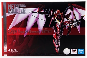 Bandai Metal Robot Spirits Code Geass Guren Type-08 Elements Seiten Action Figure