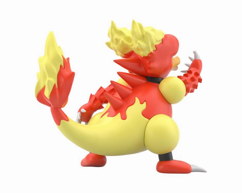 Bandai Pokemon Scale World Kanto Region Blaine, Rapidash and Magmar (Katsura, Gallop and Boober) 3-Pack Trading Figure Set