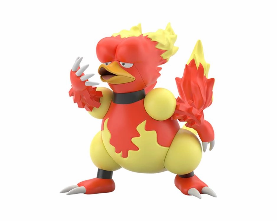 Bandai Pokemon Scale World Kanto Region Blaine, Rapidash and Magmar (Katsura, Gallop and Boober) 3-Pack Trading Figure Set