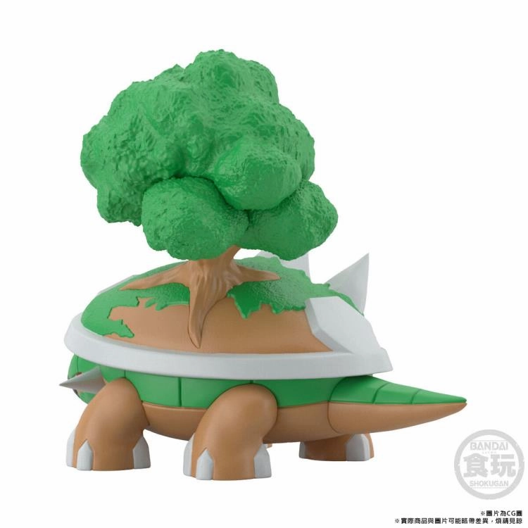 Bandai Pokemon Scale World Sinnoh Region Gardenia and Torterra (Natane and Dodaitose) 2-Pack Trading Figure Set
