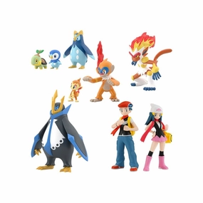 Bandai Pokemon Scale World Vol. 8 Sinnoh Region Trading Figure Sealed Blind Set of 10