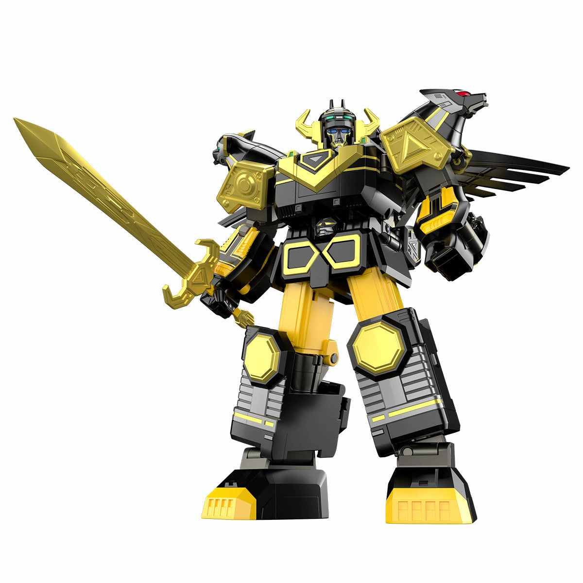 Bandai Shokugan Modeling Project SMP Seijuu Sentai Gingaman GingaiOh (Black Ver.) Model Kit Set