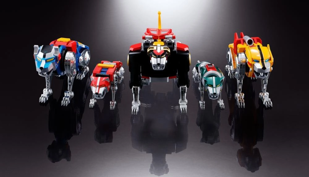 Bandai Soul of Chogokin GX-71 "Voltron: Defender of the Universe" Voltron