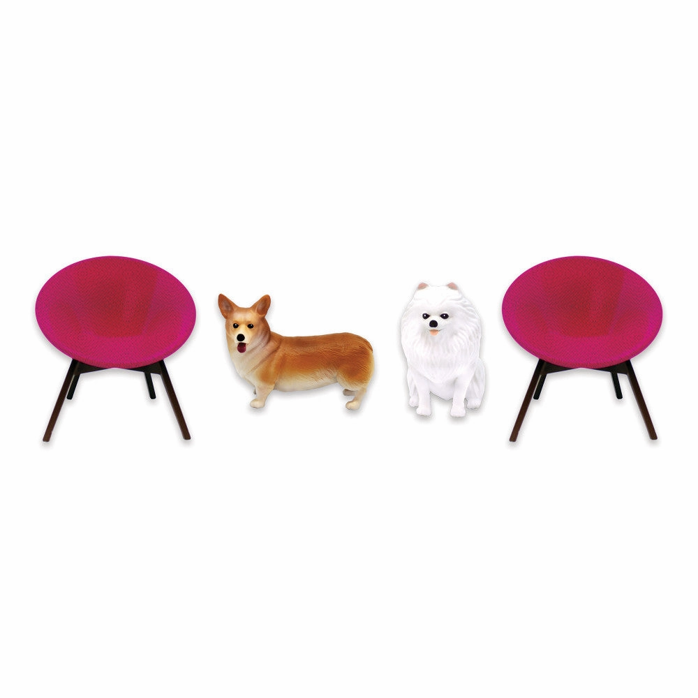 Barbie Dream House Jumbo Imaginmat with Playful Pups