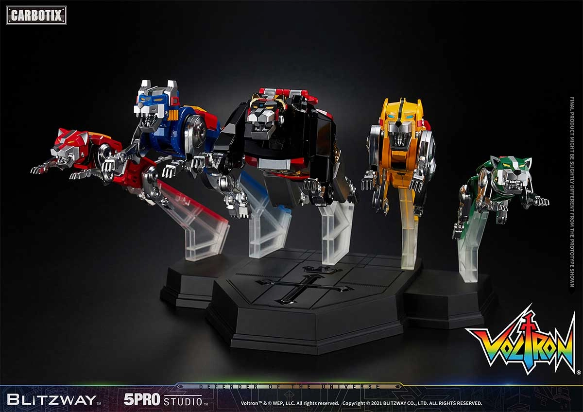 Blitzway Voltron: Defender of the Universe - 5Pro Studio CARBOTIX Series - Voltron