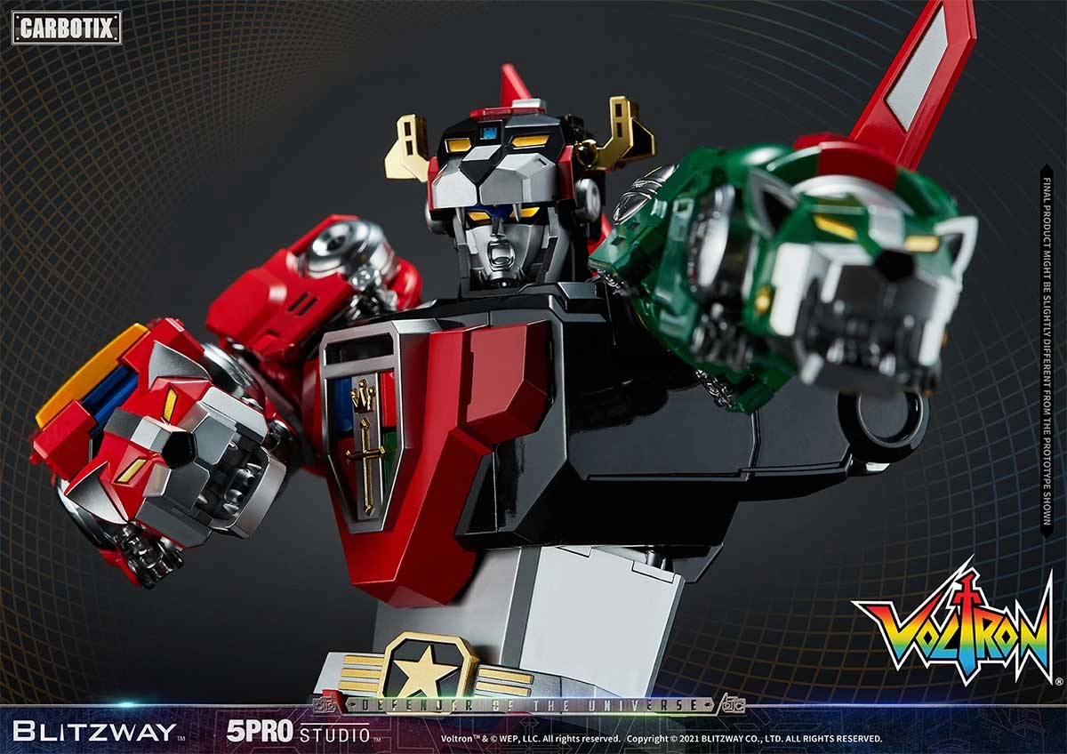 Blitzway Voltron: Defender of the Universe - 5Pro Studio CARBOTIX Series - Voltron