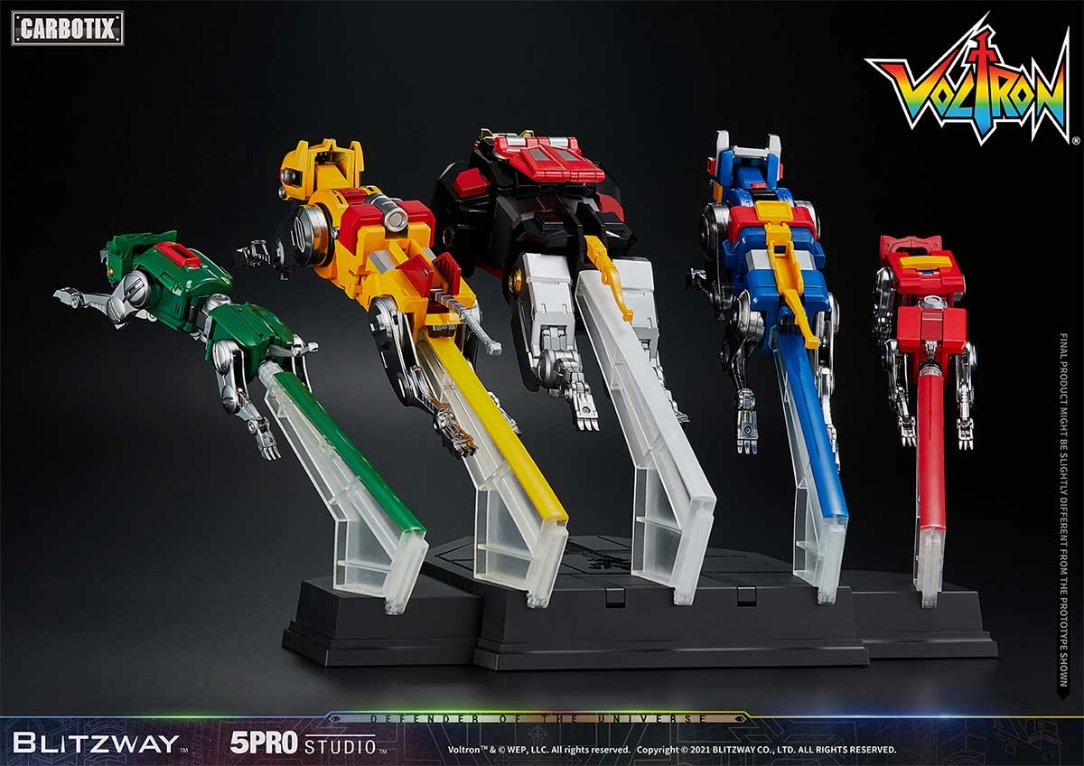 Blitzway Voltron: Defender of the Universe - 5Pro Studio CARBOTIX Series - Voltron