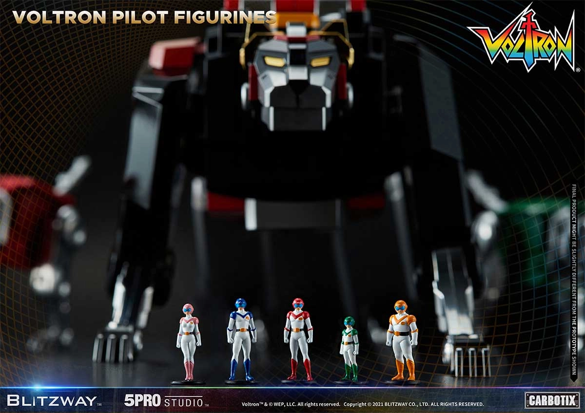 Blitzway Voltron: Defender of the Universe - 5Pro Studio CARBOTIX Series - Voltron