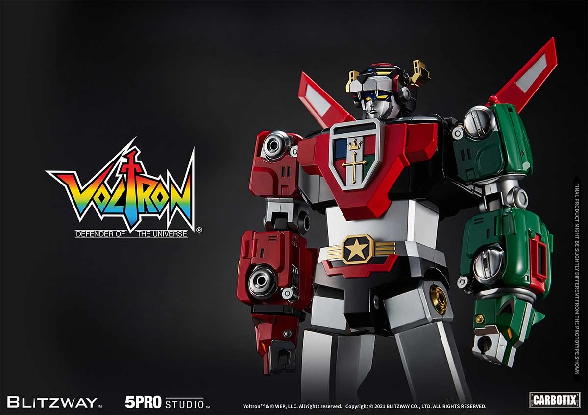 Blitzway Voltron: Defender of the Universe - 5Pro Studio CARBOTIX Series - Voltron
