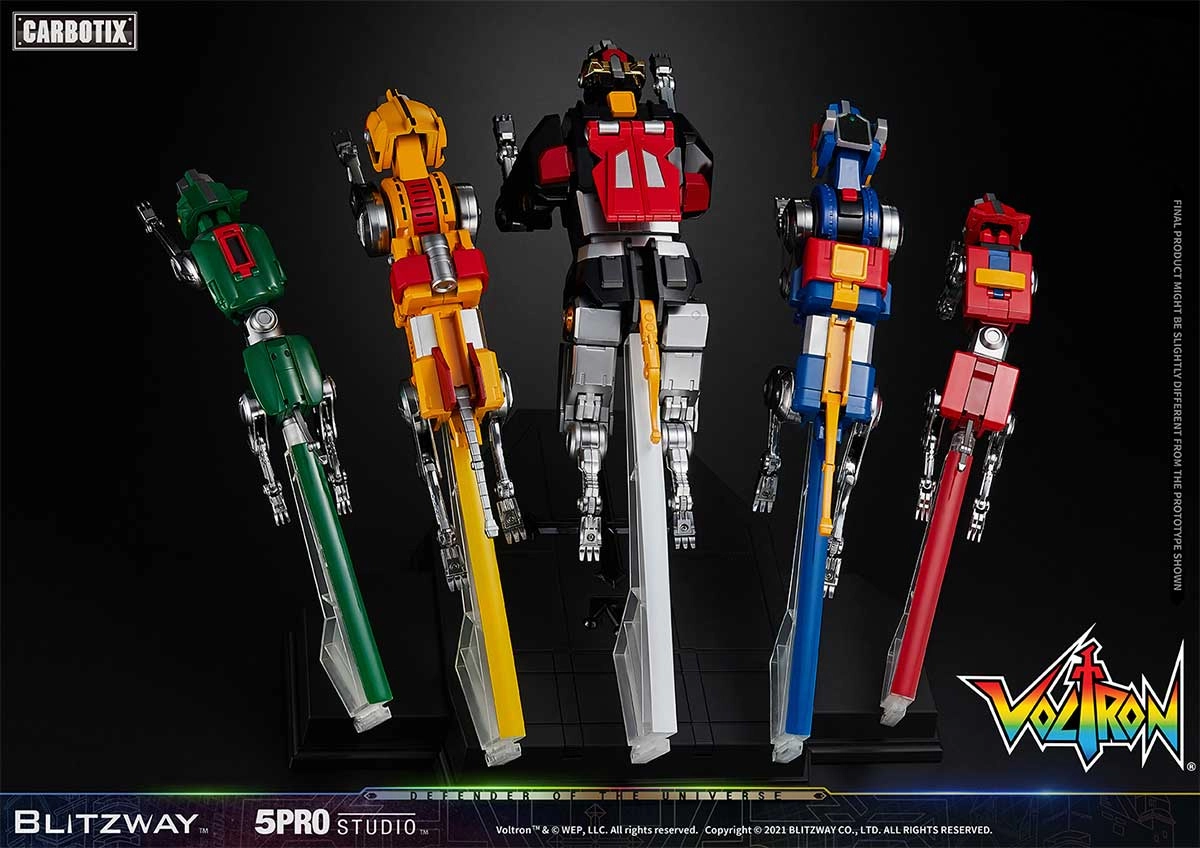 Blitzway Voltron: Defender of the Universe - 5Pro Studio CARBOTIX Series - Voltron