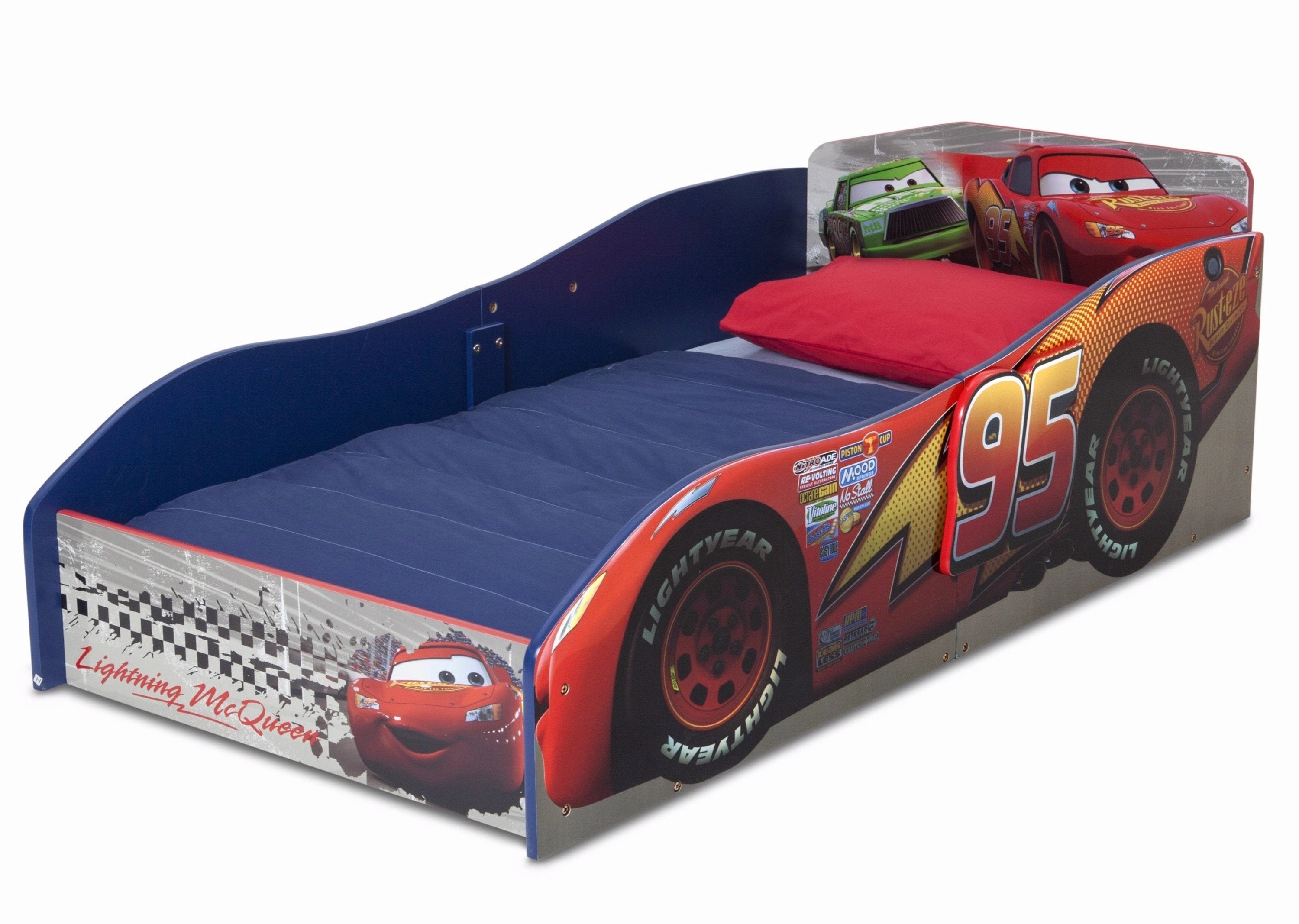 Cars Wood Toddler Bed