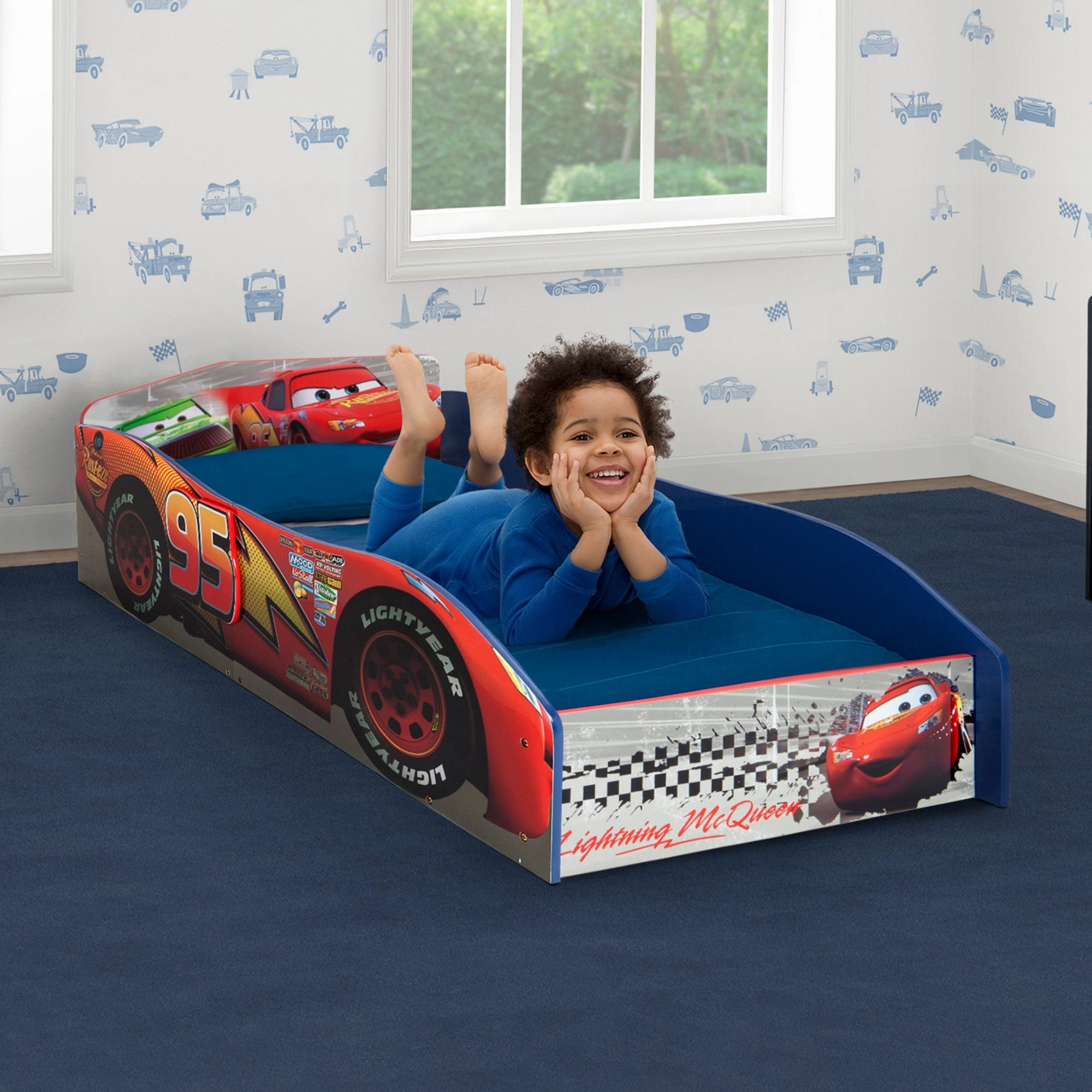 Cars Wood Toddler Bed