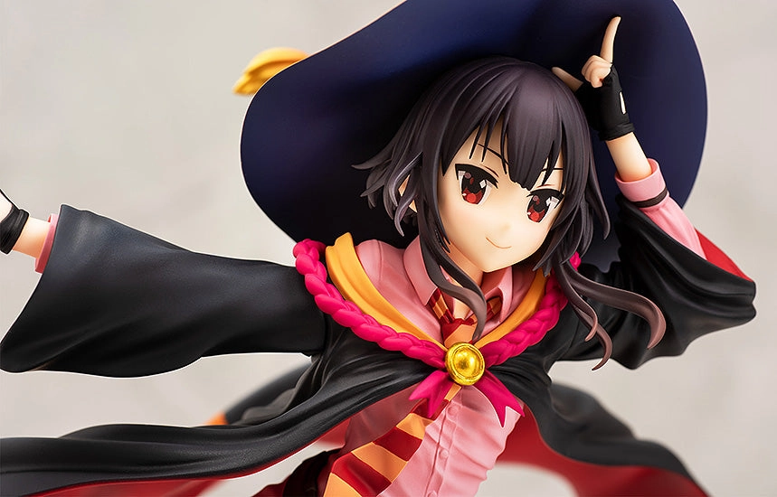 Chara-Ani 1/7 KonoSuba Megumin School Uniform Ver. Scale Statue Figure PVC