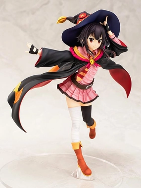 Chara-Ani 1/7 KonoSuba Megumin School Uniform Ver. Scale Statue Figure PVC