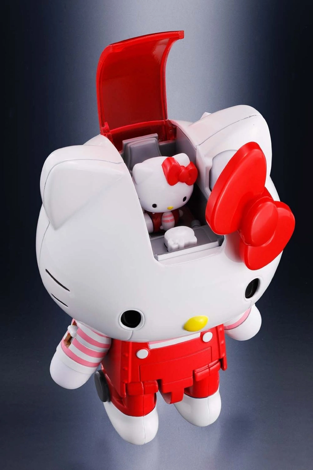Chogokin Hello Kitty Red Stripe Ver. Action Figure
