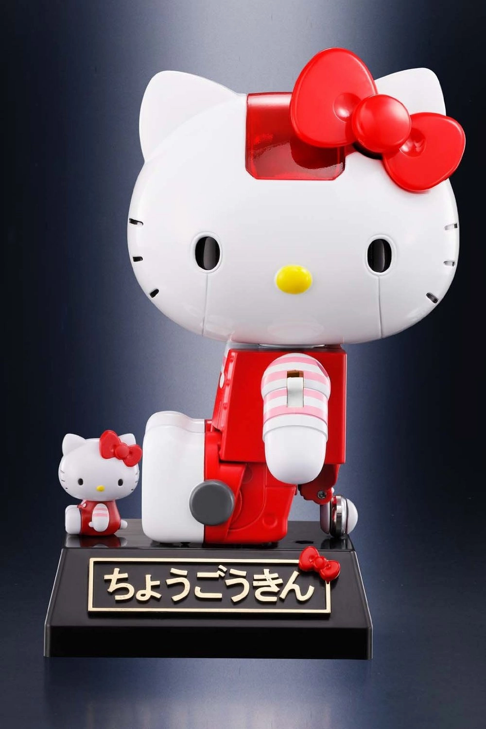 Chogokin Hello Kitty Red Stripe Ver. Action Figure