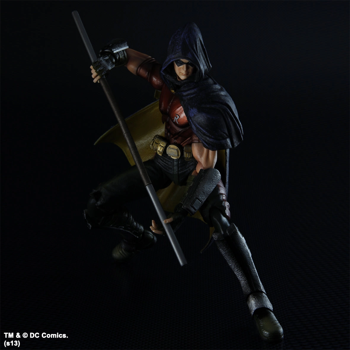 DC Universe Batman Arkham City Robin Play Arts Kai Action Figure