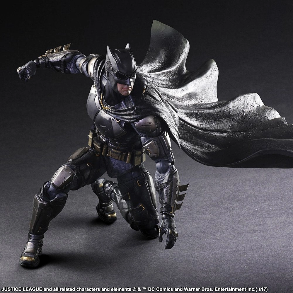 DC Universe Justice League Movie Batman Tactical Suit Ver. Variant Play Arts Kai Action Figure