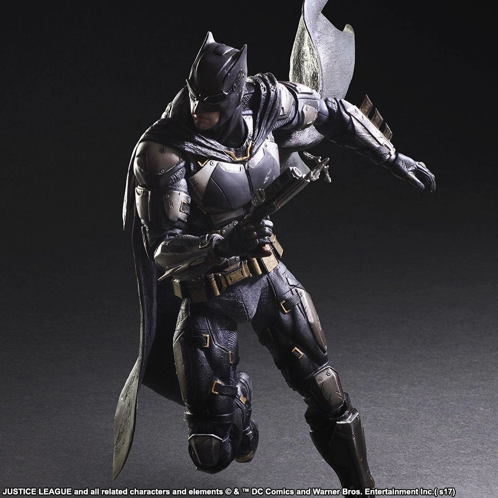 DC Universe Justice League Movie Batman Tactical Suit Ver. Variant Play Arts Kai Action Figure