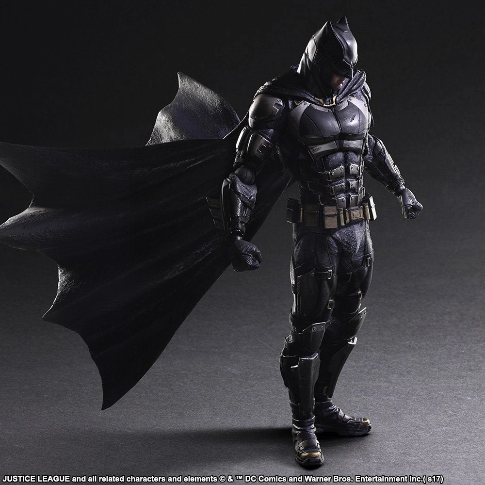 DC Universe Justice League Movie Batman Tactical Suit Ver. Variant Play Arts Kai Action Figure