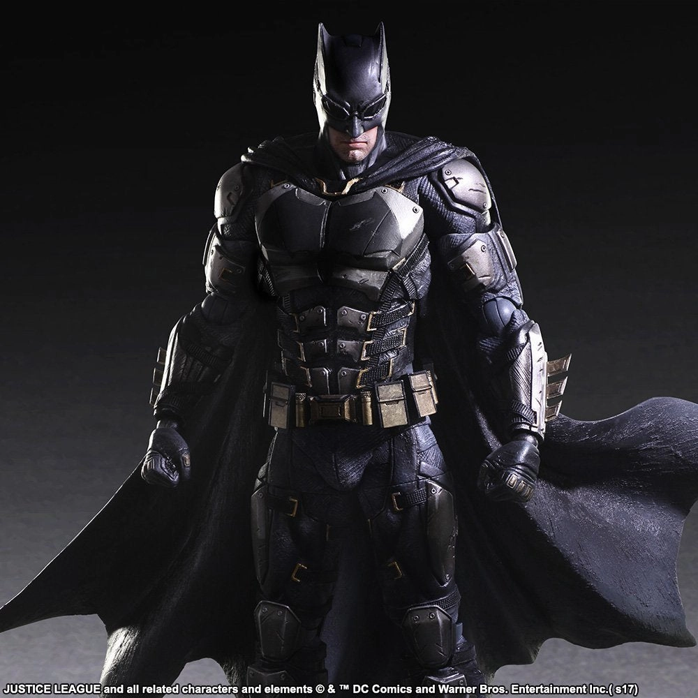 DC Universe Justice League Movie Batman Tactical Suit Ver. Variant Play Arts Kai Action Figure