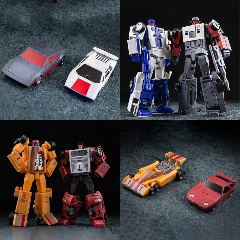 Deformed Automan BW-001 002 003 Fast Pioneer Car Masters Set