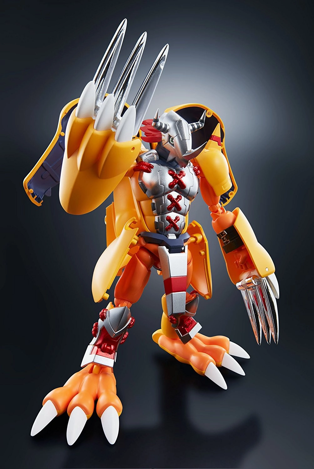 Digivolving Spirits 01 Agumon Wargreymon Digimon Adventure Action Figure